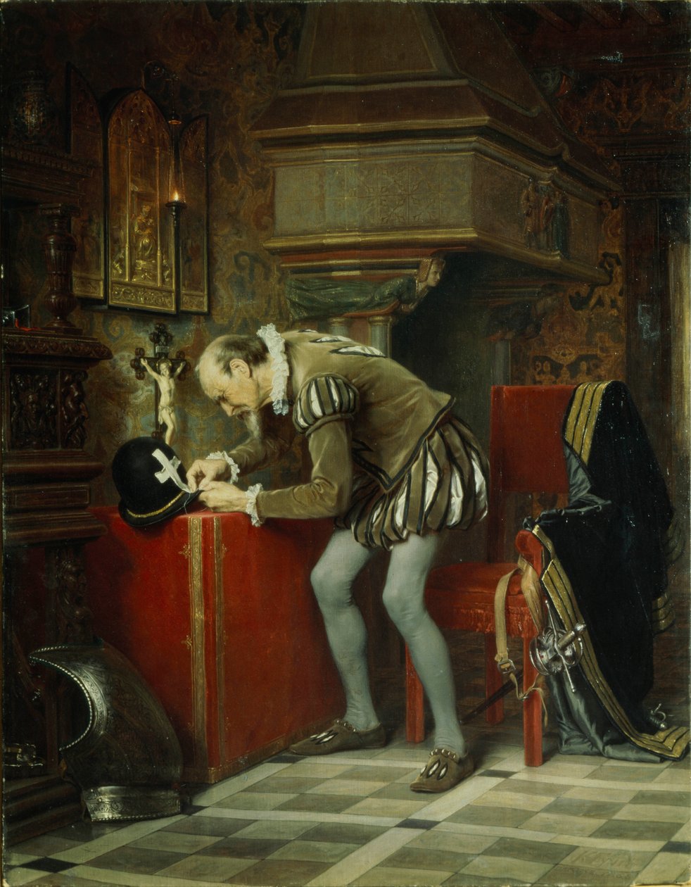 Aziz Bartholomew Gecesi Arifesinde, 1868 by Gun