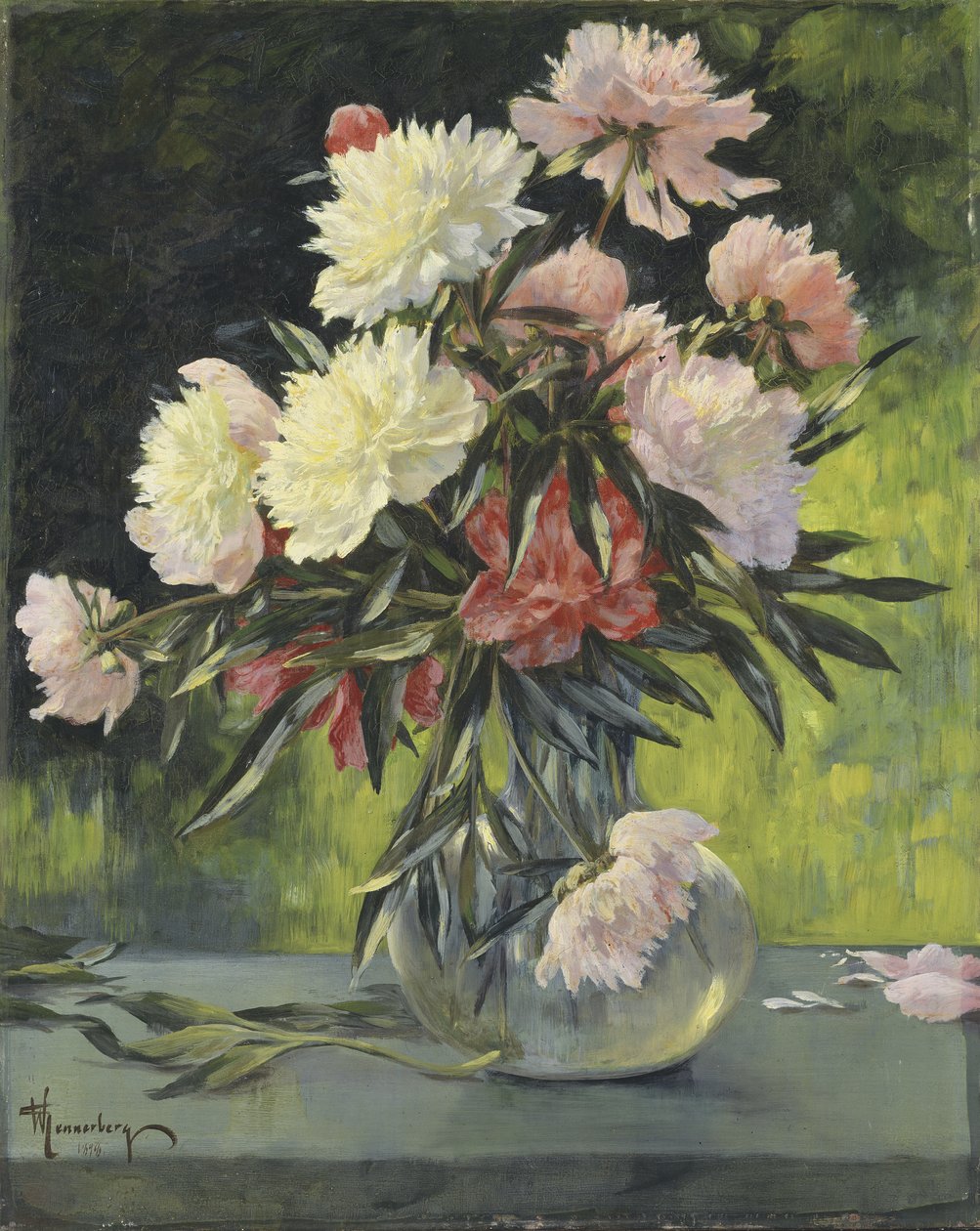 Şakayık, 1898 by Gunnar Gunnarson Wennerberg