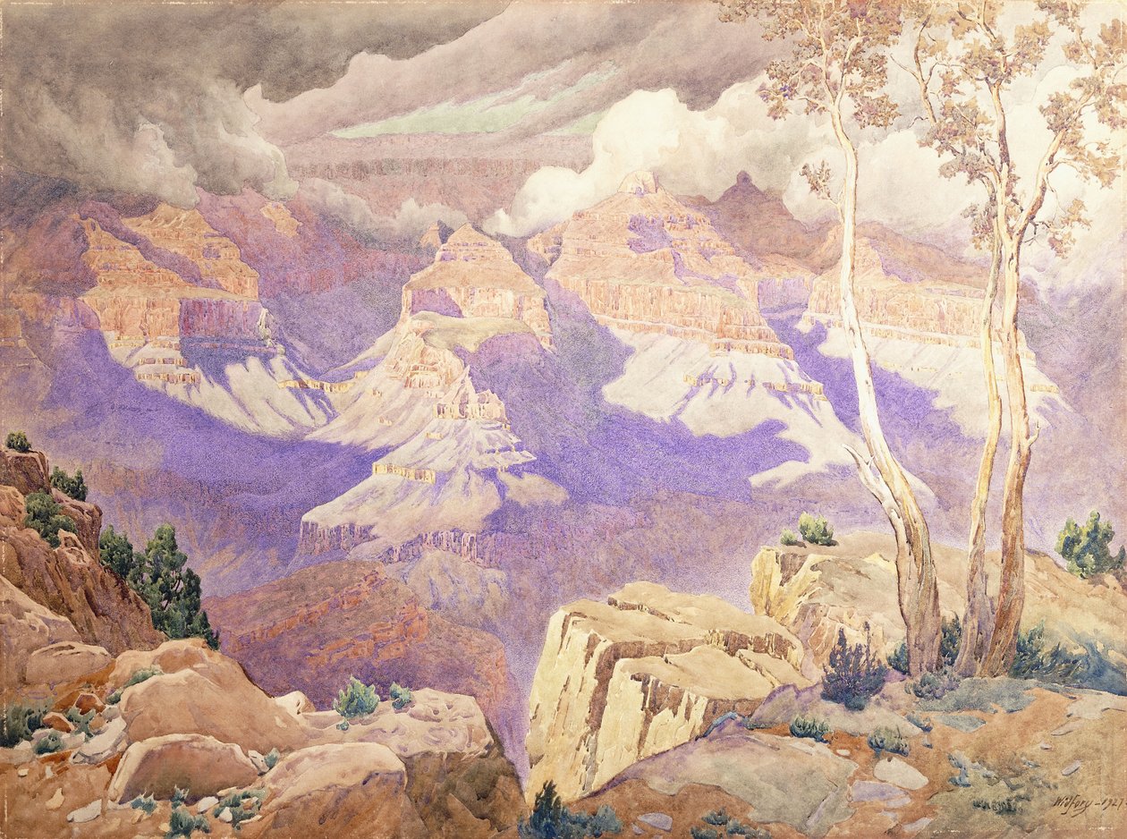 büyük Kanyon by Gunnar Widforss