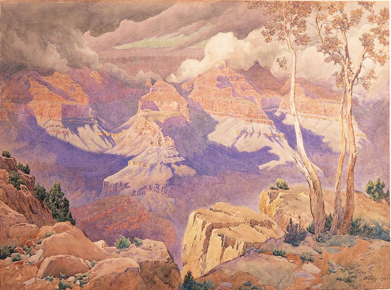 büyük Kanyon by Gunnar Widforss
