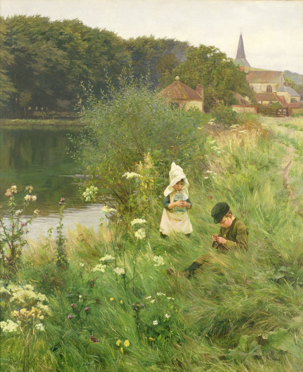 Cumartesi Öğleden Sonra, 1893 by Gunning King