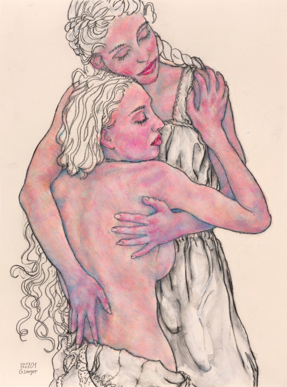 anne ve kızı by Gunter Langer