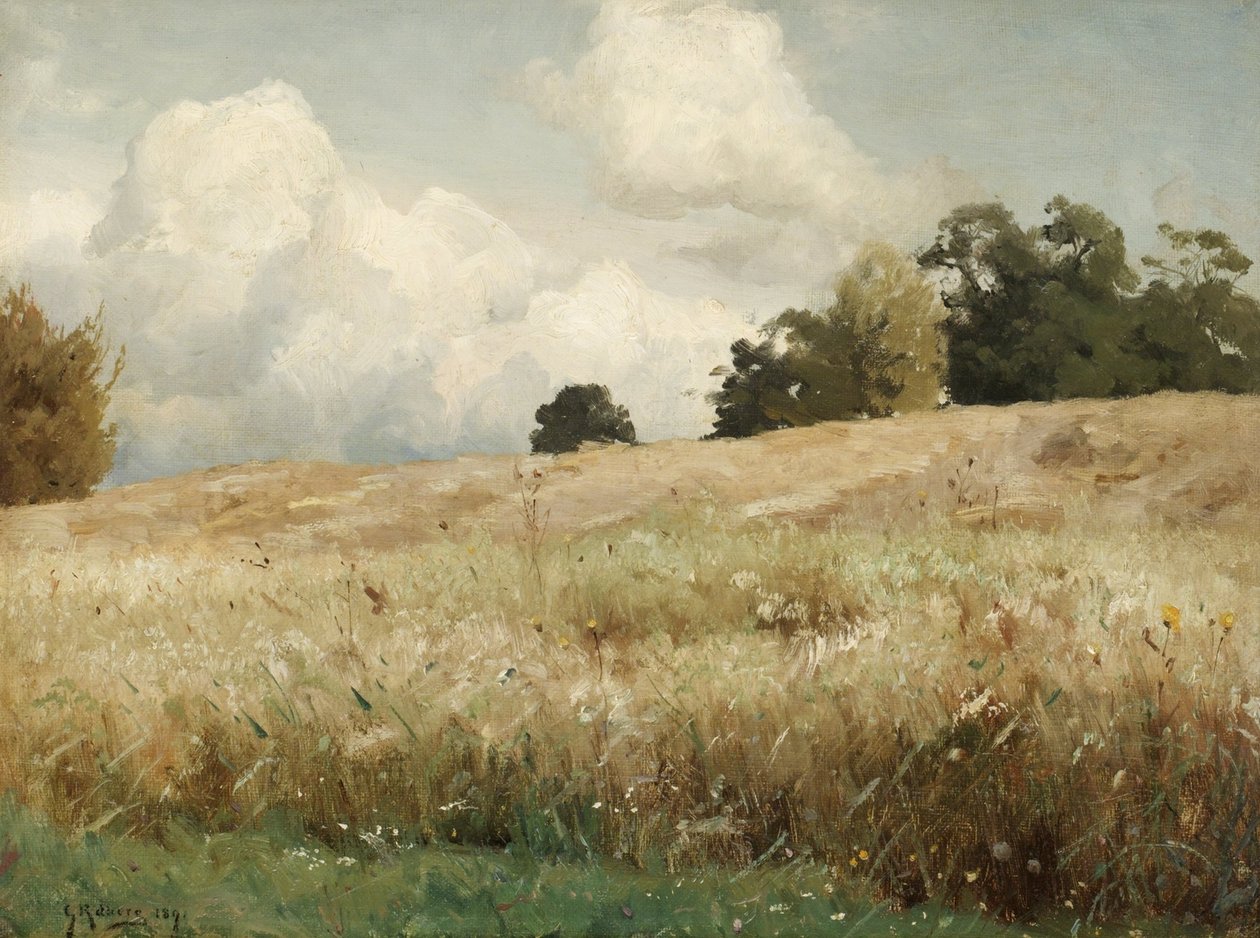 Sadesfalt, peyzaj çalışması by Gustaf Rydberg