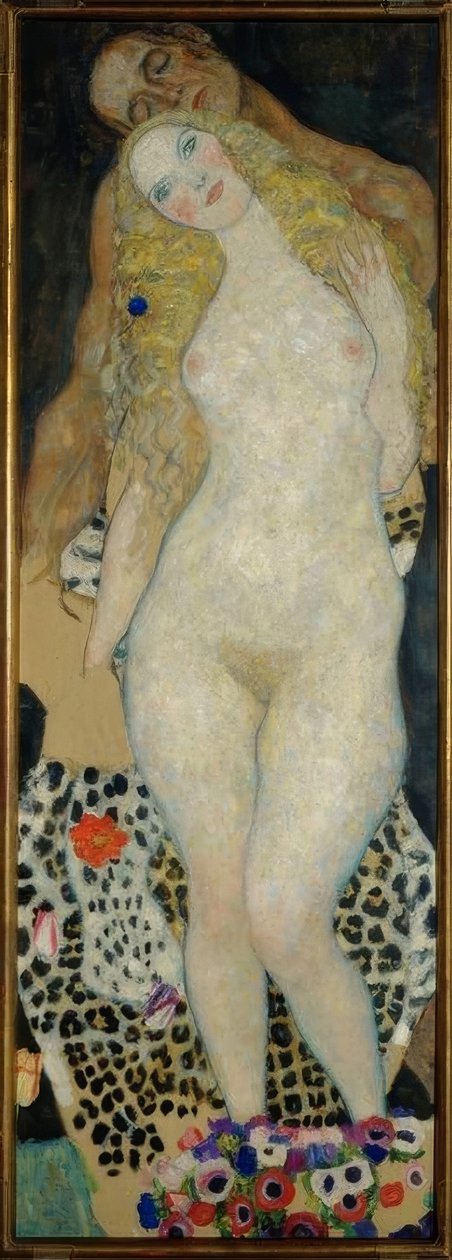 Adem ve Havva by Gustav Klimt