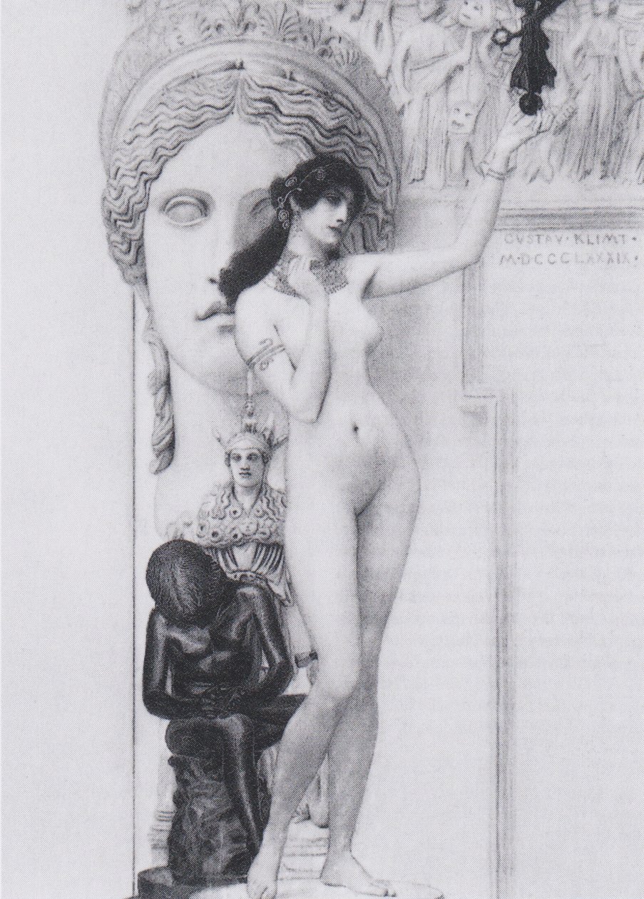 Heykel Alegori by Gustav Klimt
