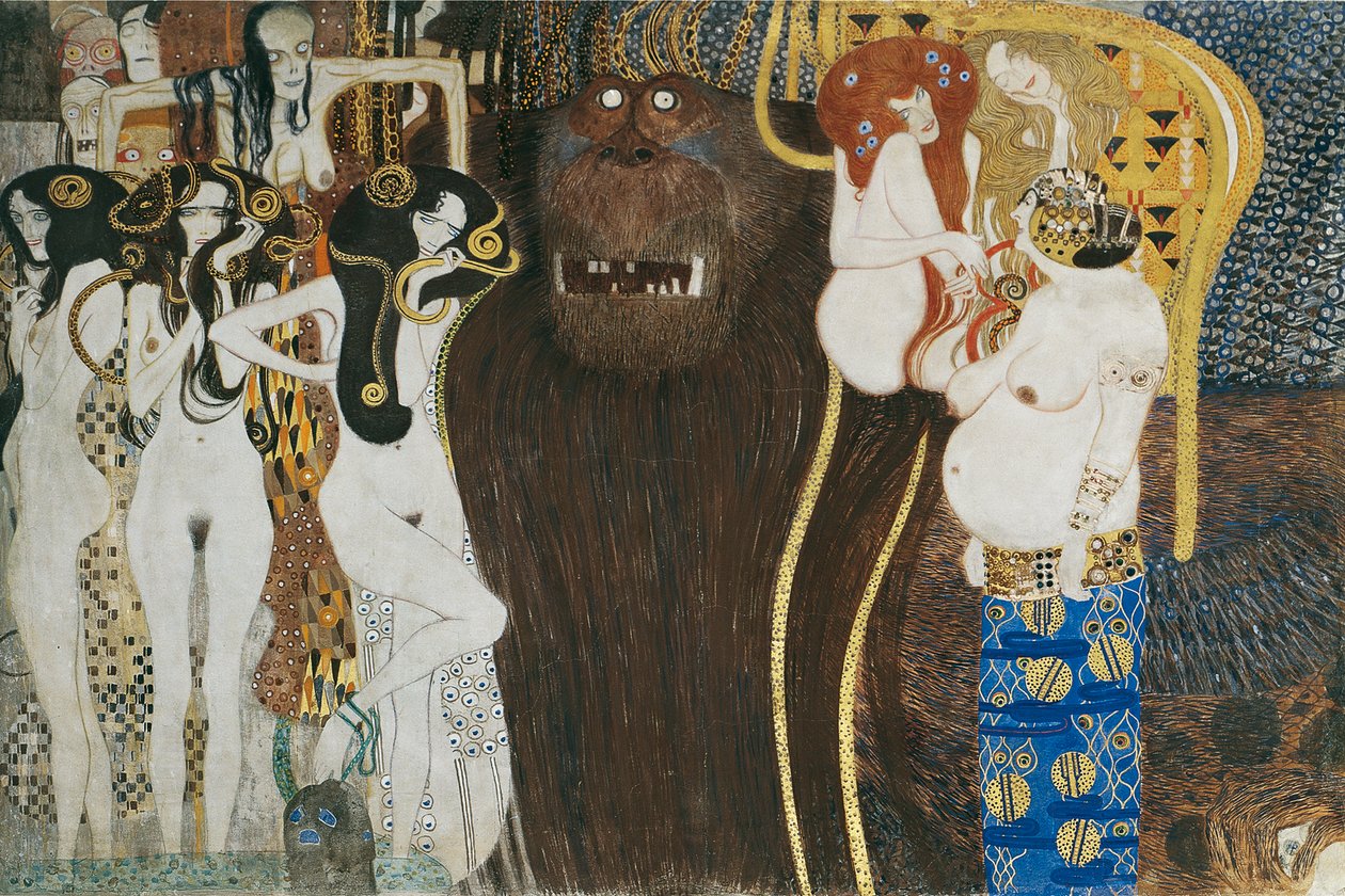 Beethoven Frizi by Gustav Klimt