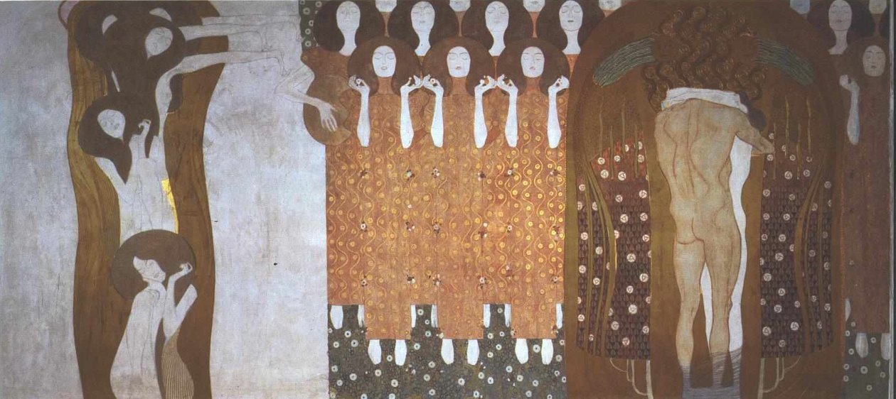 Beethovenfries by Gustav Klimt