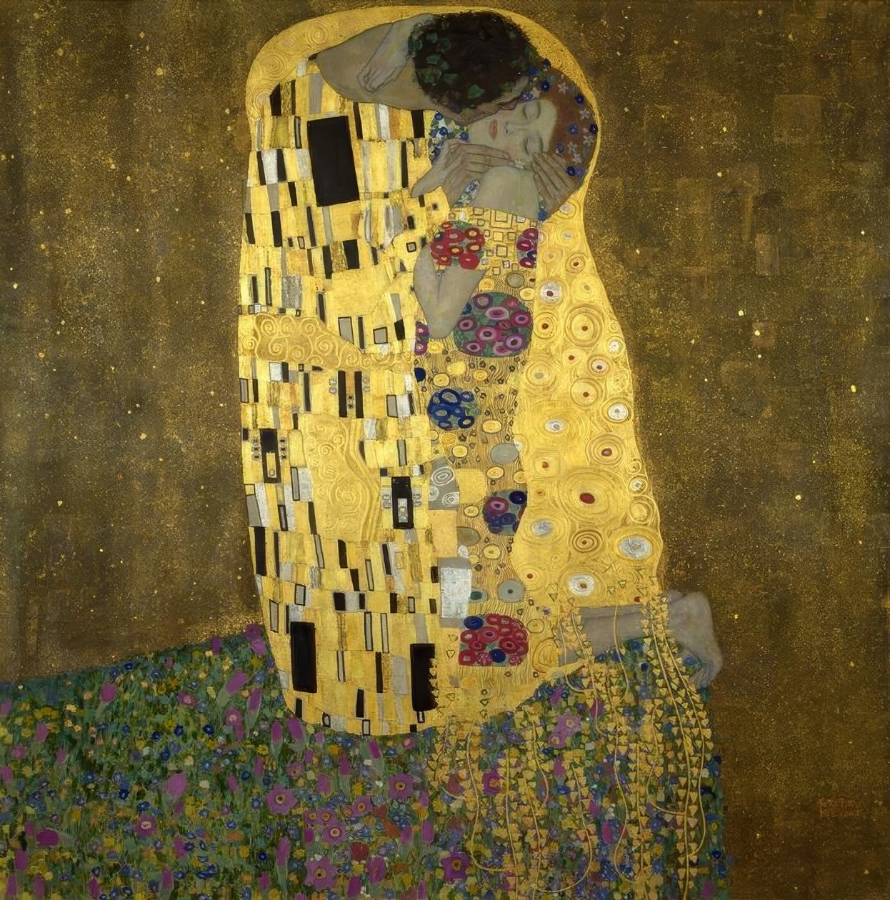 Öpücük by Gustav Klimt