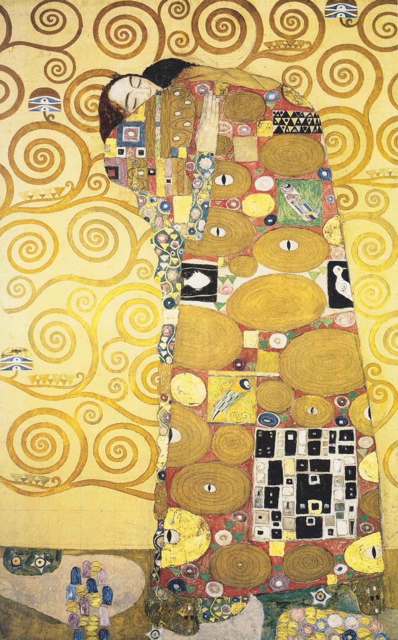 yerine getirme by Gustav Klimt