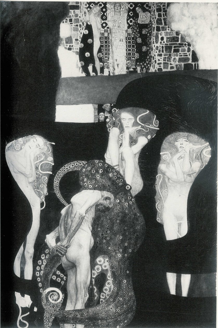 Fakülte imajı by Gustav Klimt