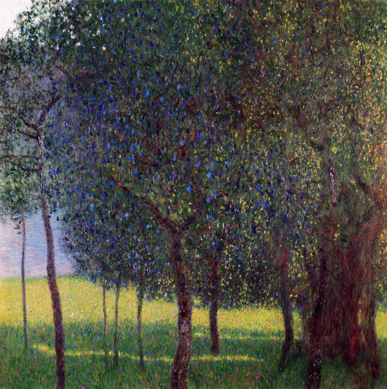 Fruit Trees, 1901  by Gustav Klimt