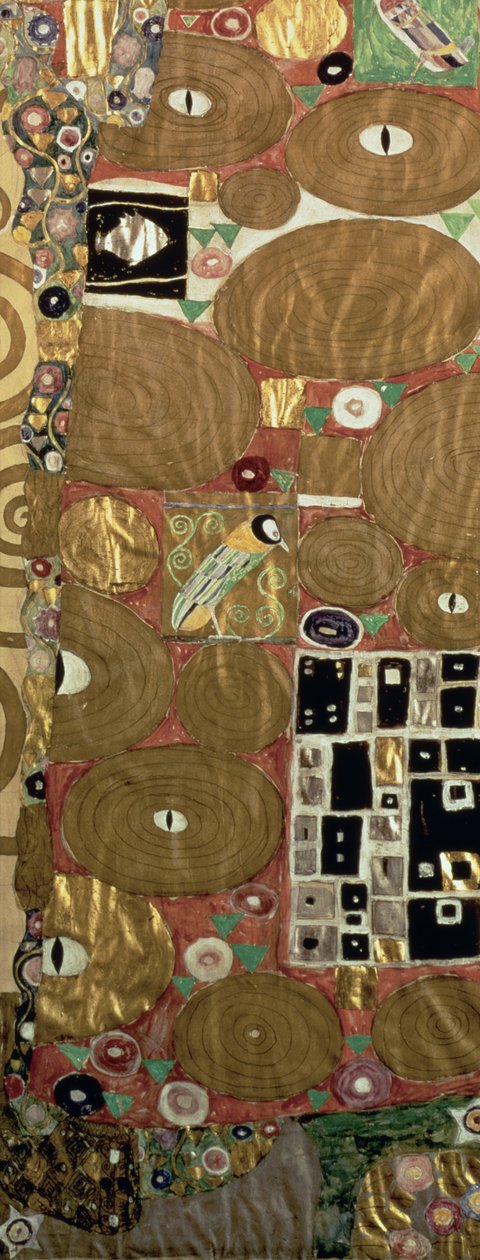 Yerine Getirme (Stoclet Friz) c.1905-09 (tempera, wc) (65884 detayı) by Gustav Klimt