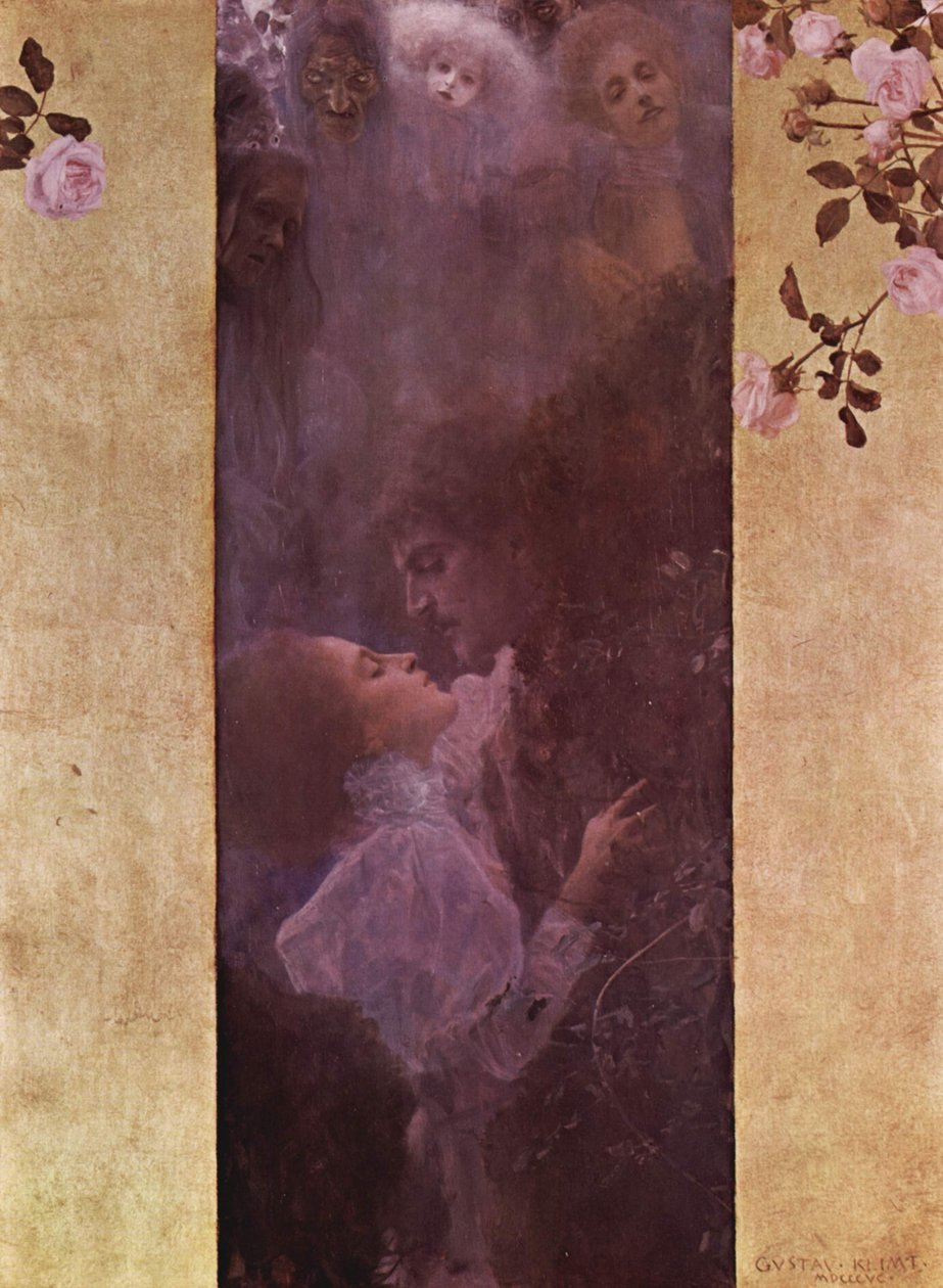 Aşk by Gustav Klimt
