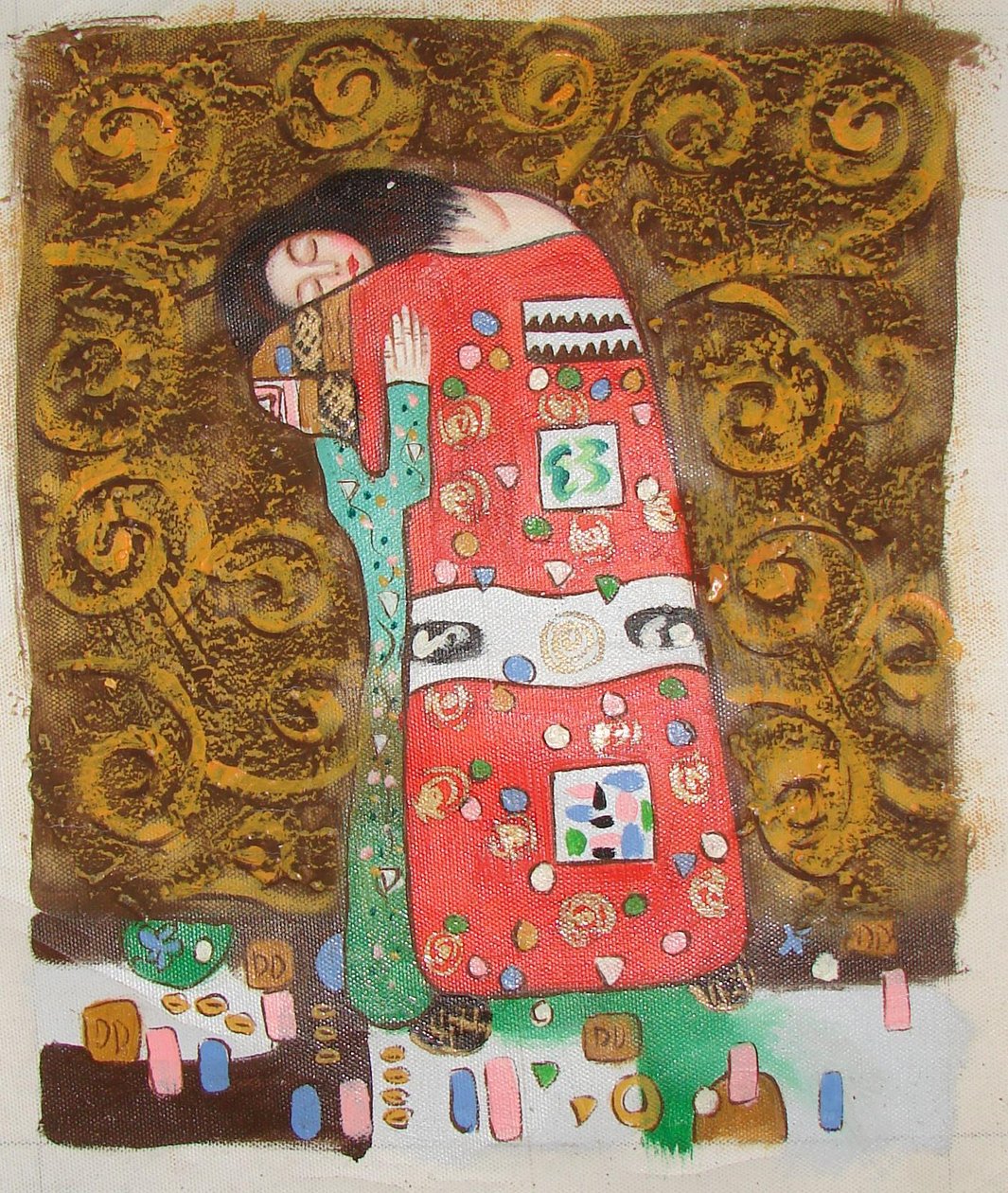 Aşk by Gustav Klimt