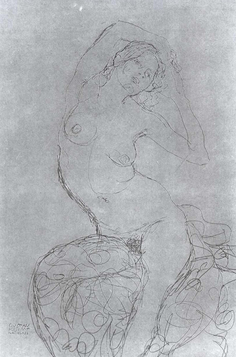Çıplak by Gustav Klimt