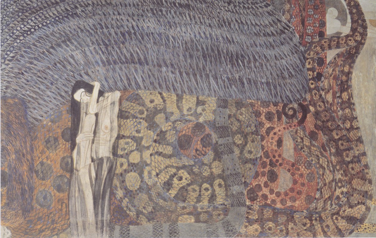 Kemirici keder by Gustav Klimt