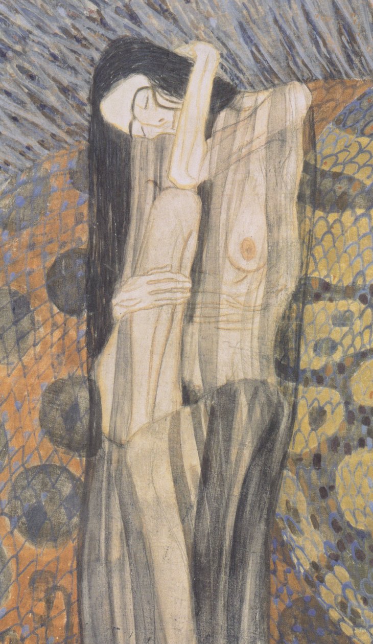 Kemiren Sorrow2.jpeg by Gustav Klimt
