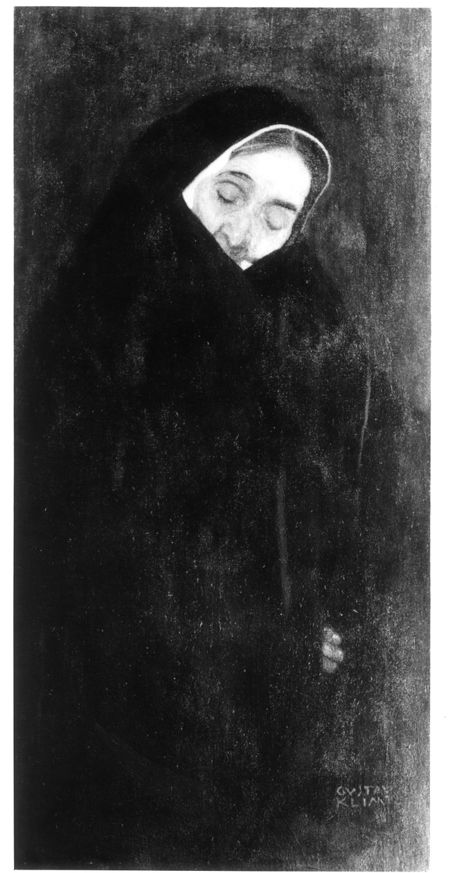 Yaşlı Kadın, 1909 by Gustav Klimt