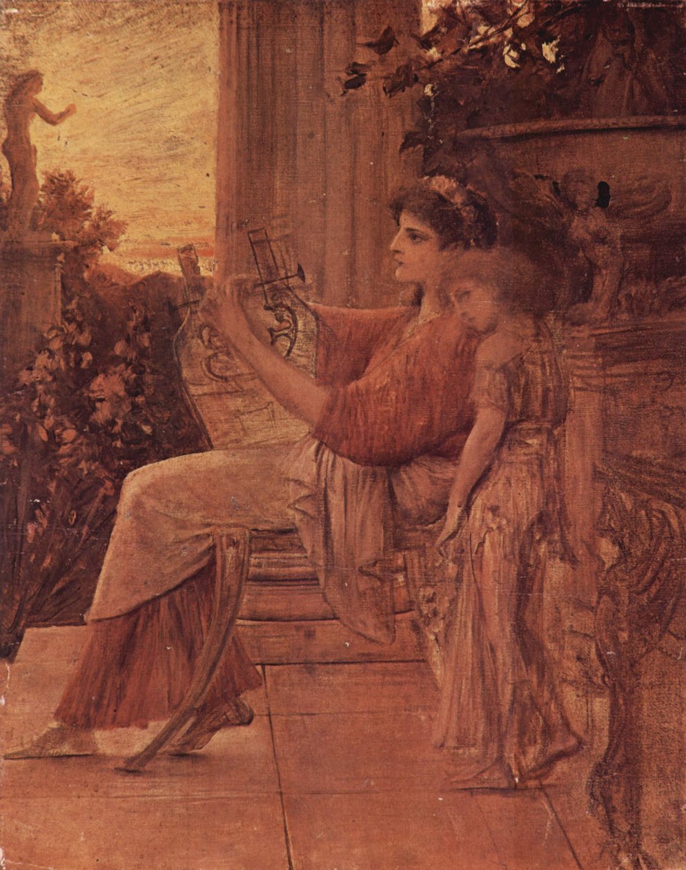 safo by Gustav Klimt