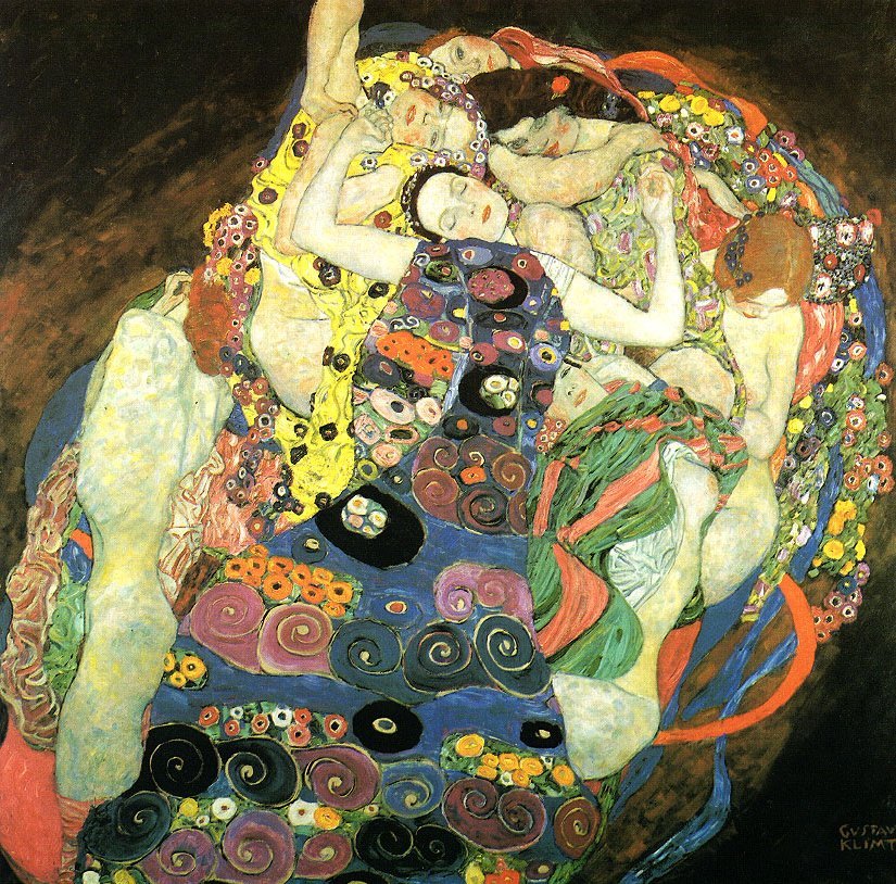 Bakireler by Gustav Klimt