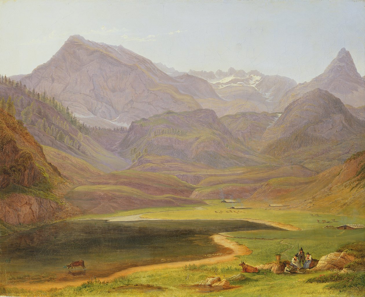 Funtensee, 1841 by Gustav Reinhold