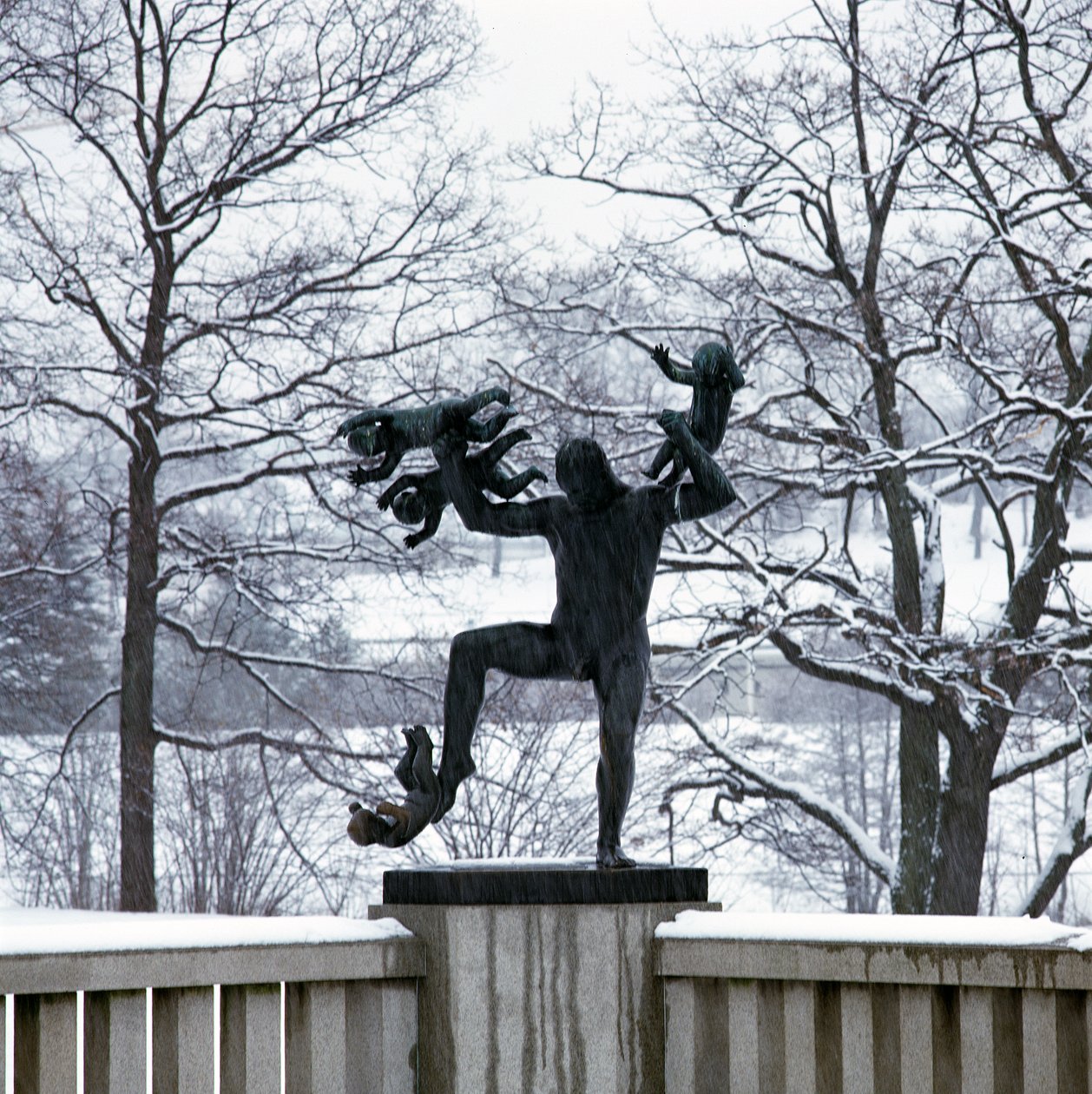 ಹತಾಶೆ (ಗ್ರಾನೈಟ್) ಟರ್ಕ್ by Gustav Vigeland