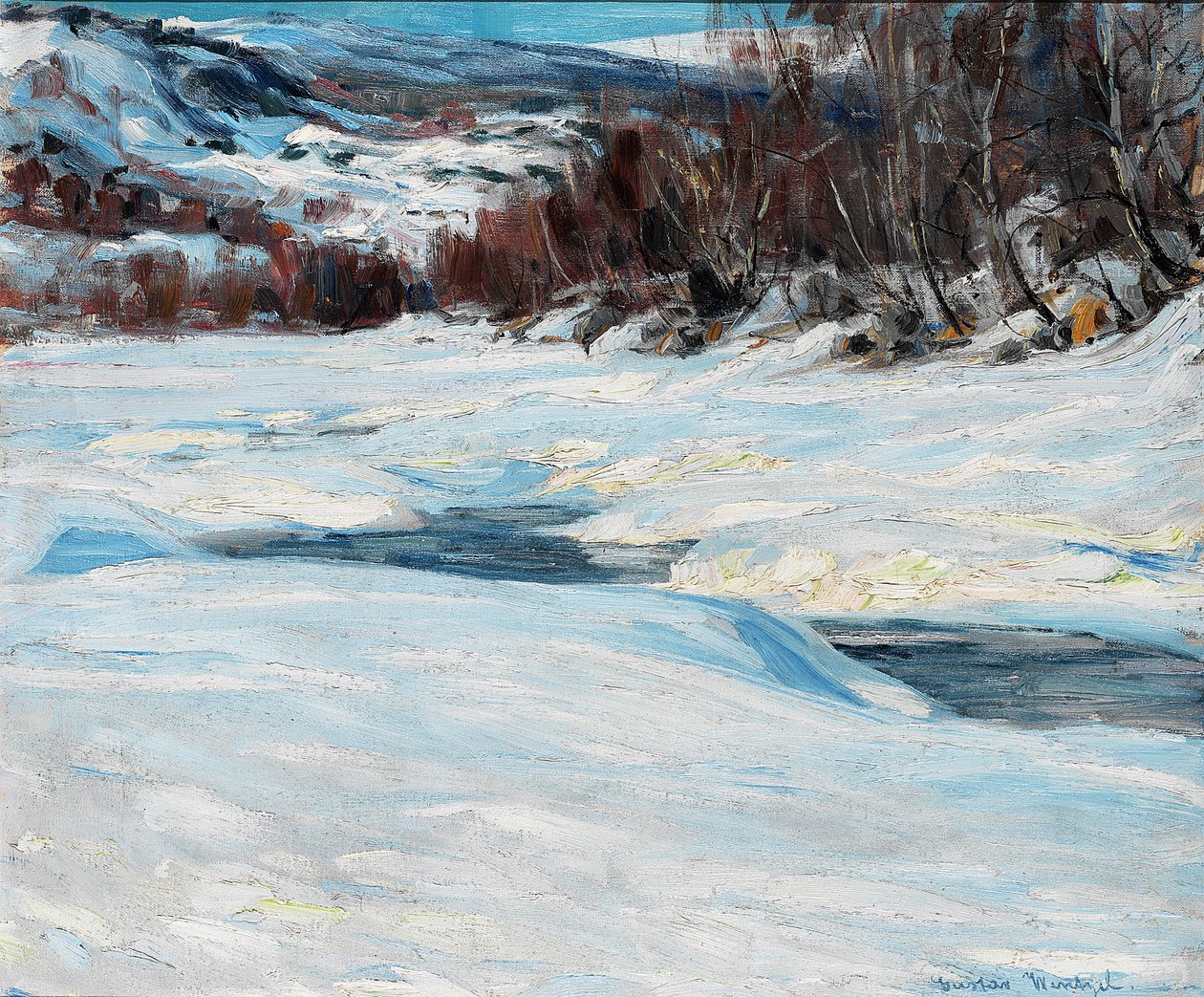 Videlandskap by Gustav Wentzel
