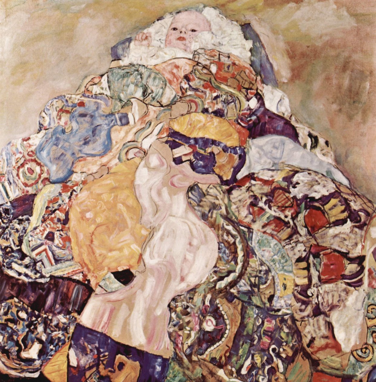 Bebek (Beşik) by Gustav Klimt
