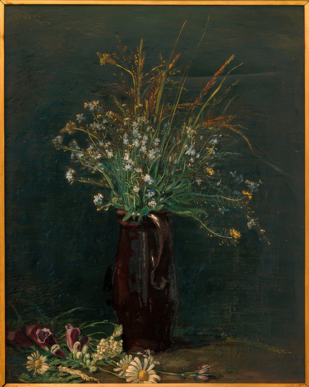 unutma beni natürmort by Gustav Crecelius