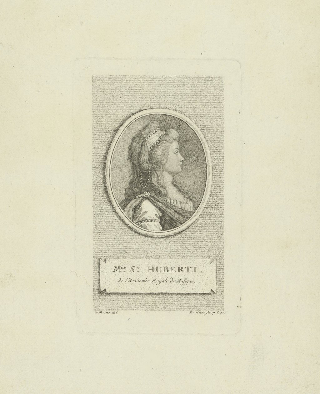Opera sanatçısı Antoinette Saint-Huberty