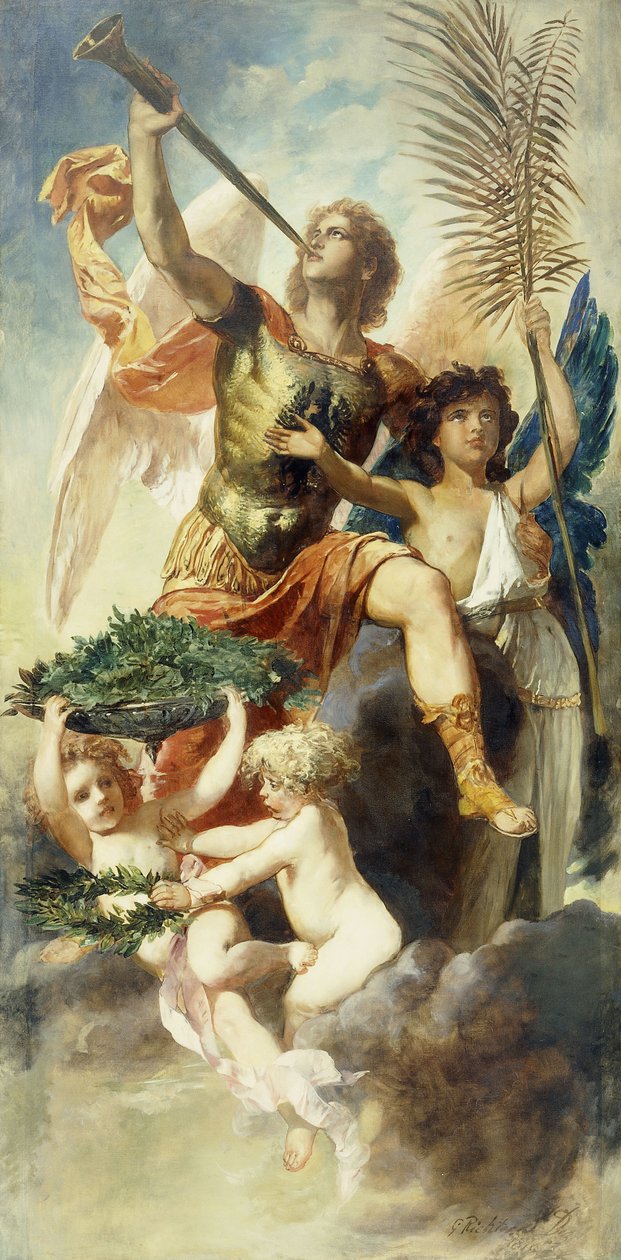 Zafer, 1878 by Gustav Karl Ludwig Richter