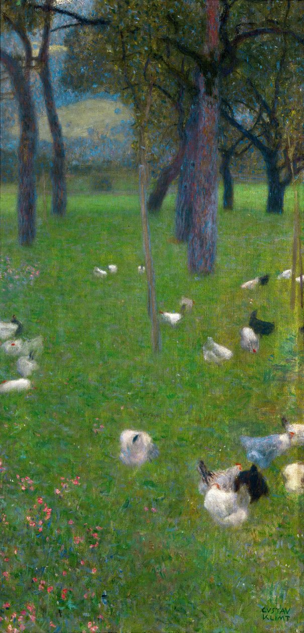 Yağmurdan Sonra Tavuklu Bahçe, St. Agatha, 1898 by Gustav Klimt