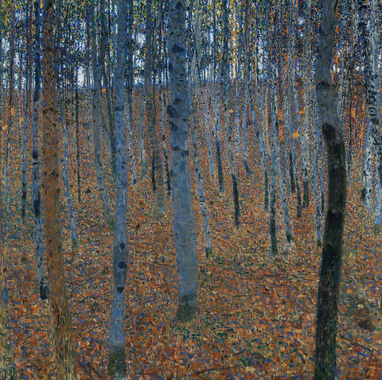 Kayın Korusu I, 1902 by Gustav Klimt