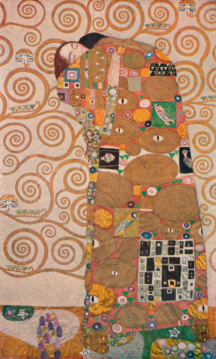 Gerçekleşme, 1905 by Gustav Klimt