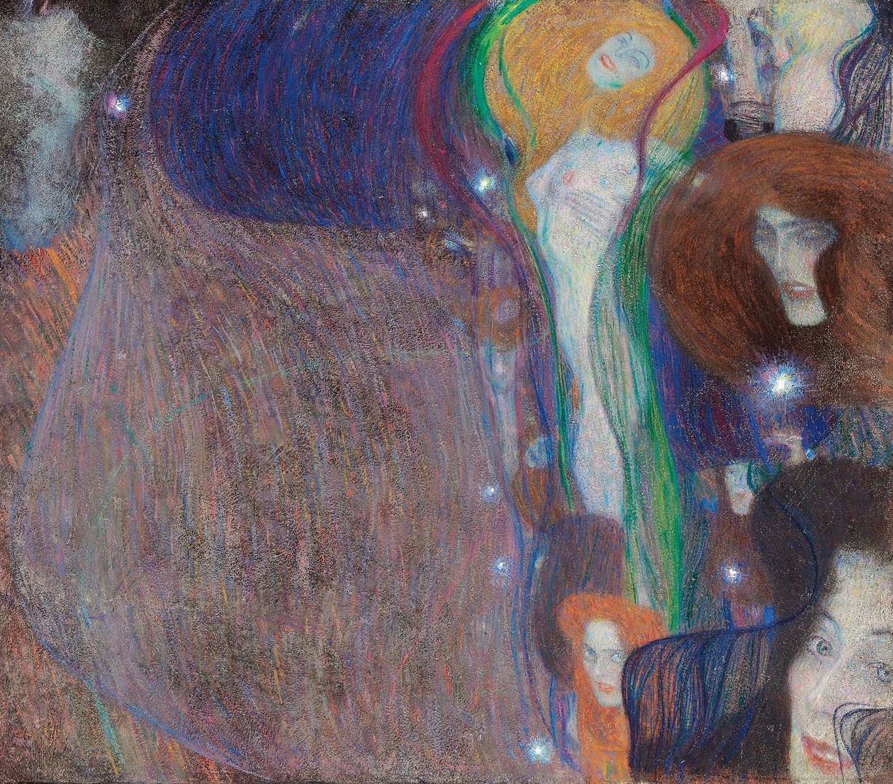 hayalet ışıklar by Gustav Klimt
