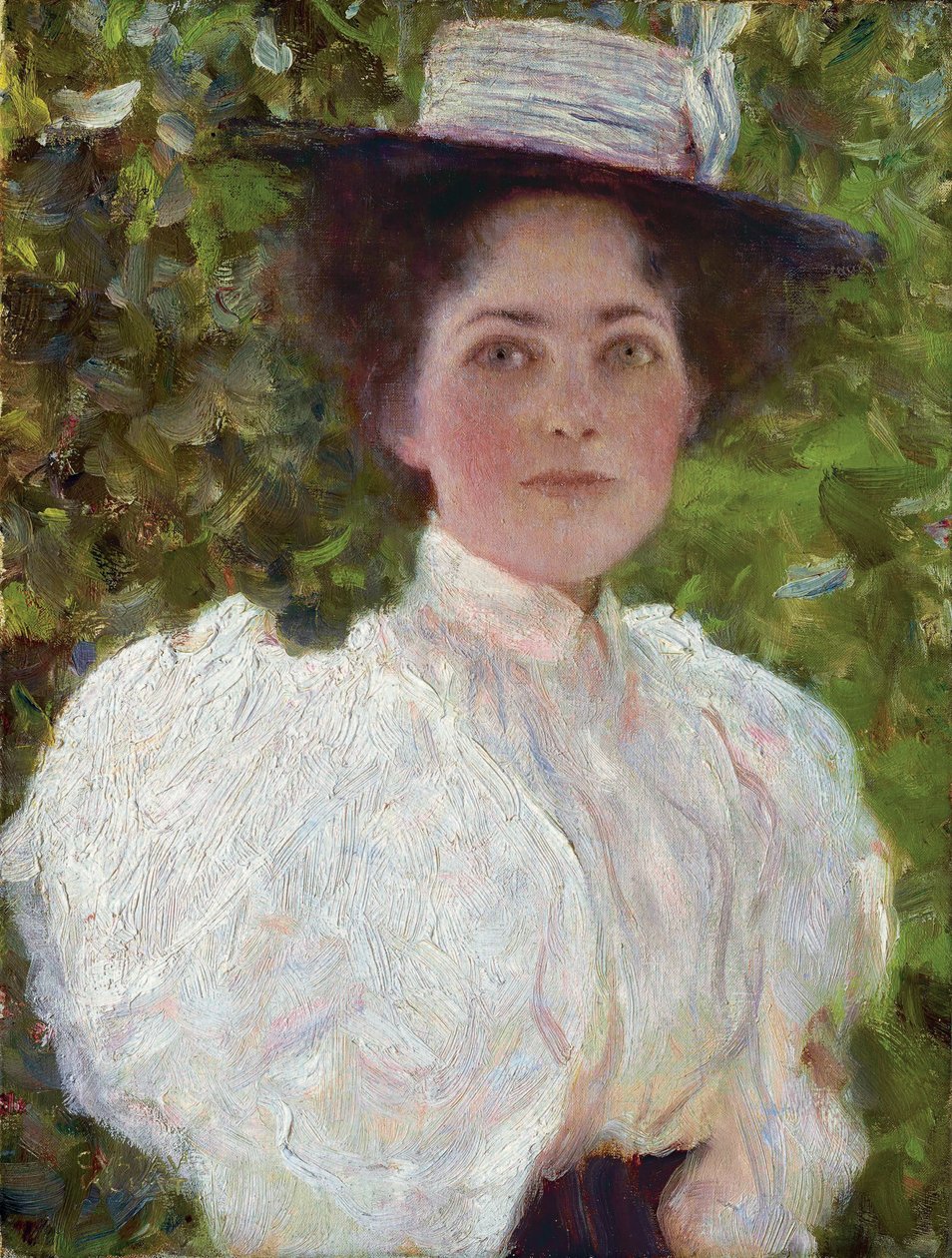 Yeşillikteki Kız, 1908 dolayları (tuval üzerine yağlıboya) by Gustav Klimt