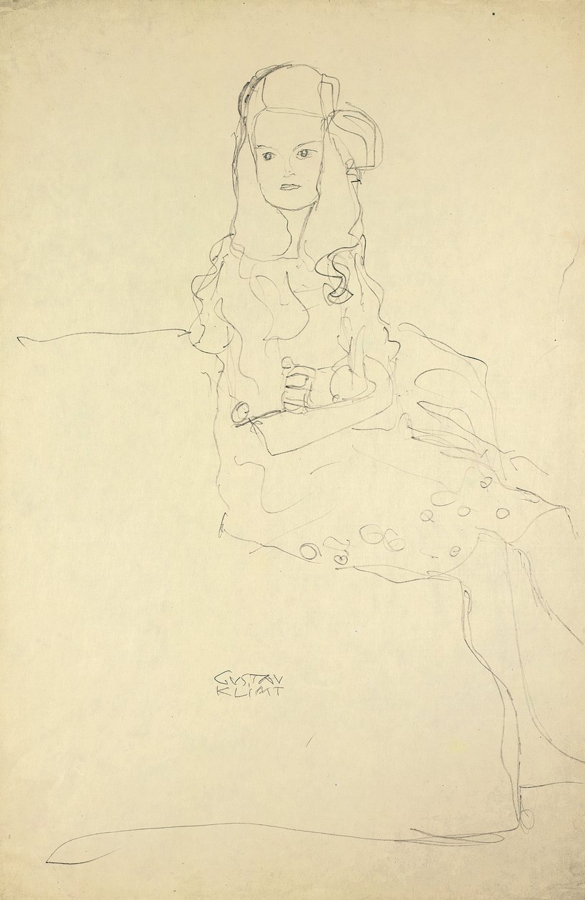 Mada Primavesi, c.1912 by Gustav Klimt