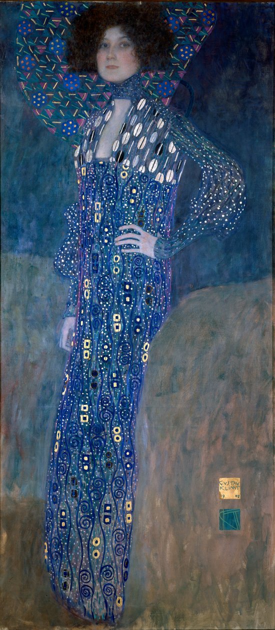 Madam Floge'un Portresi by Gustav Klimt