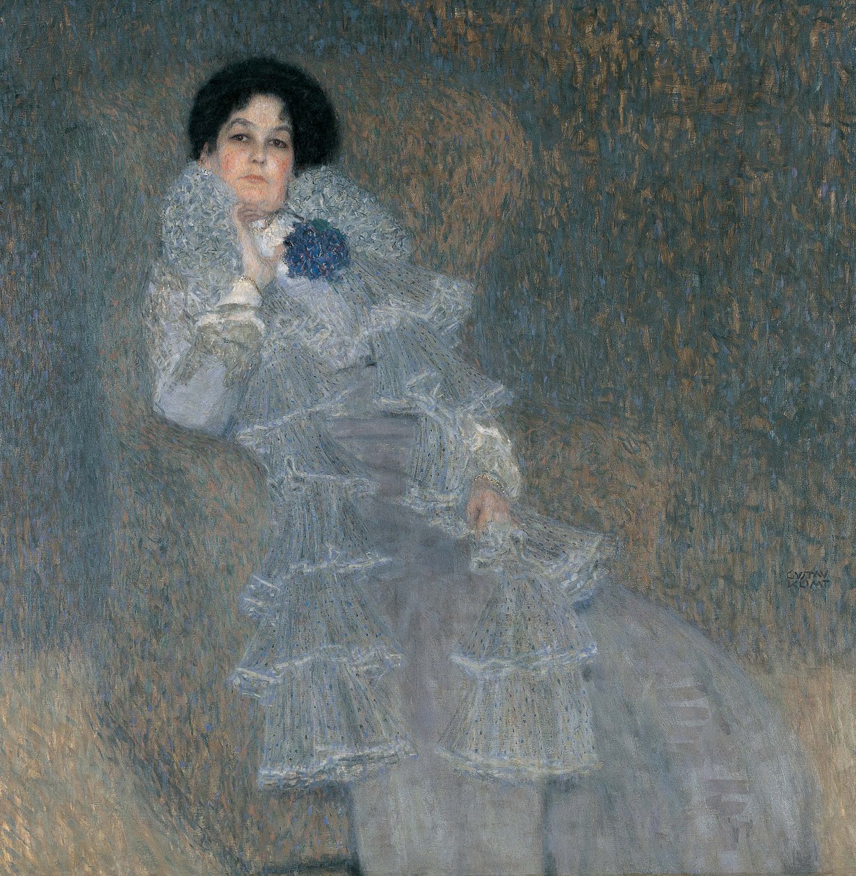 Marie Henneberg#39;in portresi by Gustav Klimt