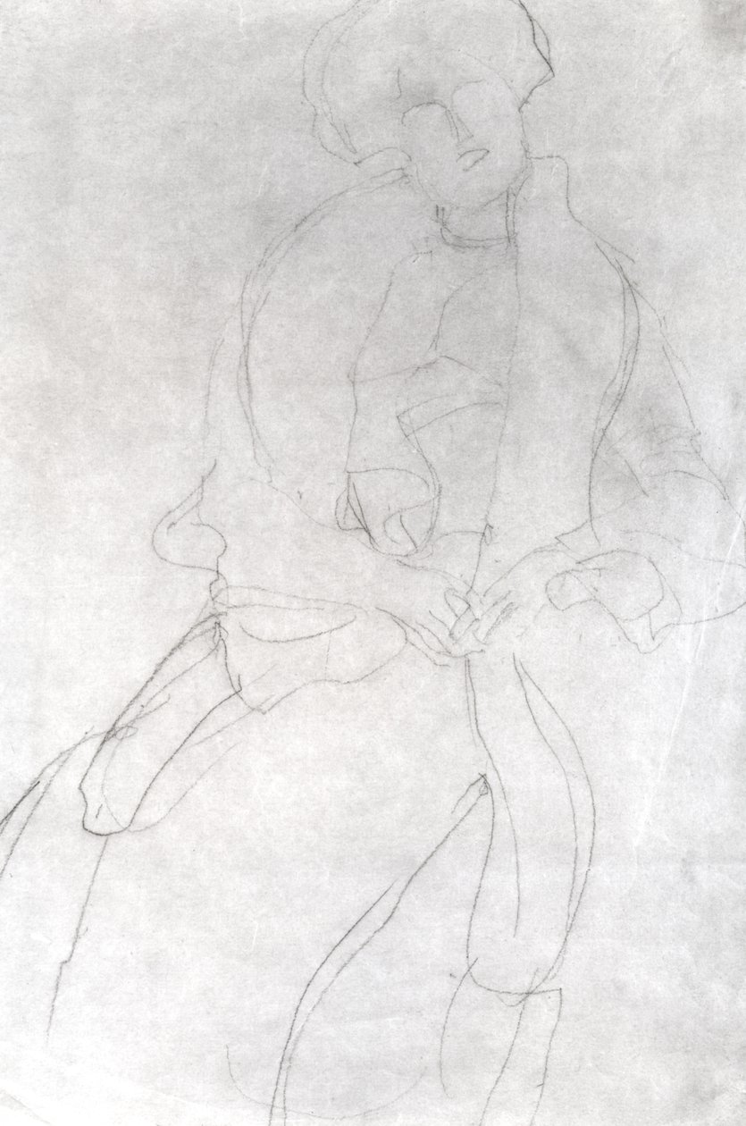 Boa ile Oturan Kadın (Adele Bloch-Bauer) by Gustav Klimt