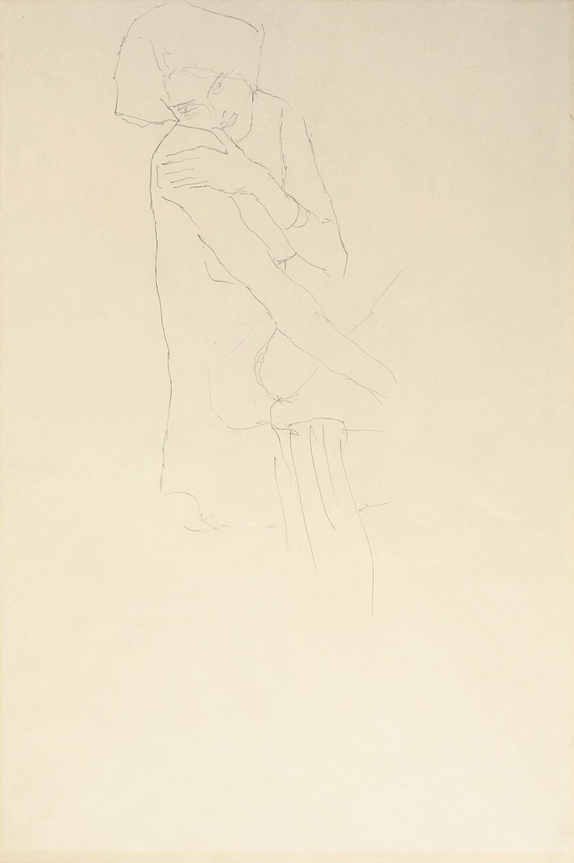 Adele Bloch-Bauer II için Çalışma, 1911 by Gustav Klimt