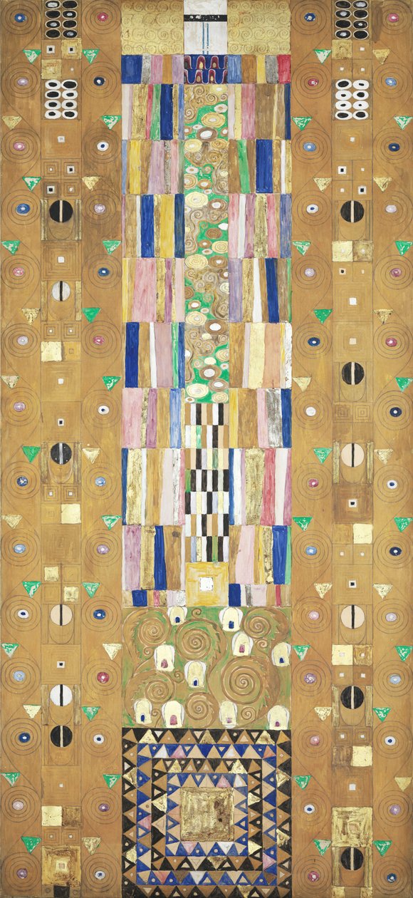 Stoclet Frizi, Detay: Şövalye, 1905-1909. by Gustav Klimt
