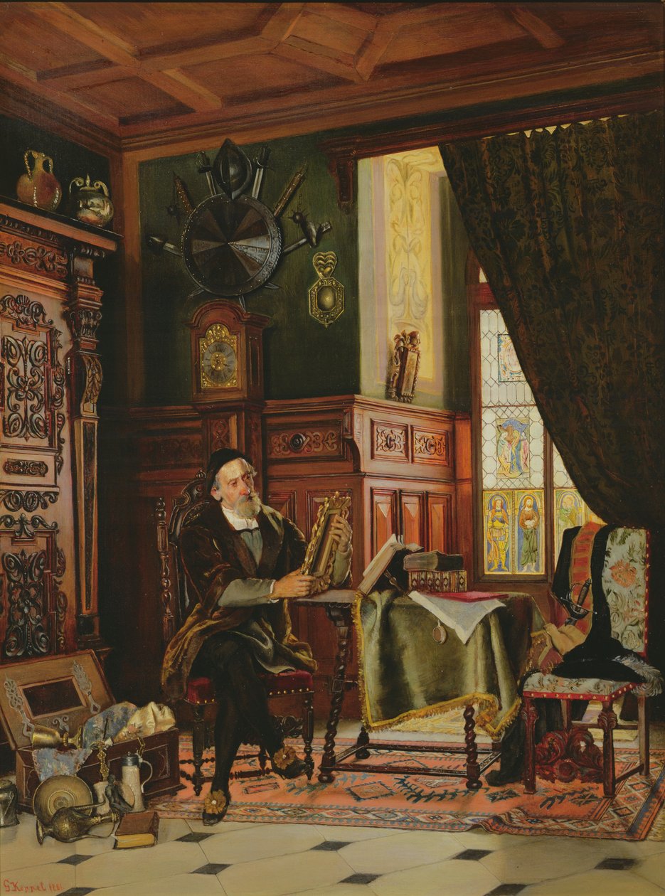 Antika Koleksiyoncusu by Gustav Koppel