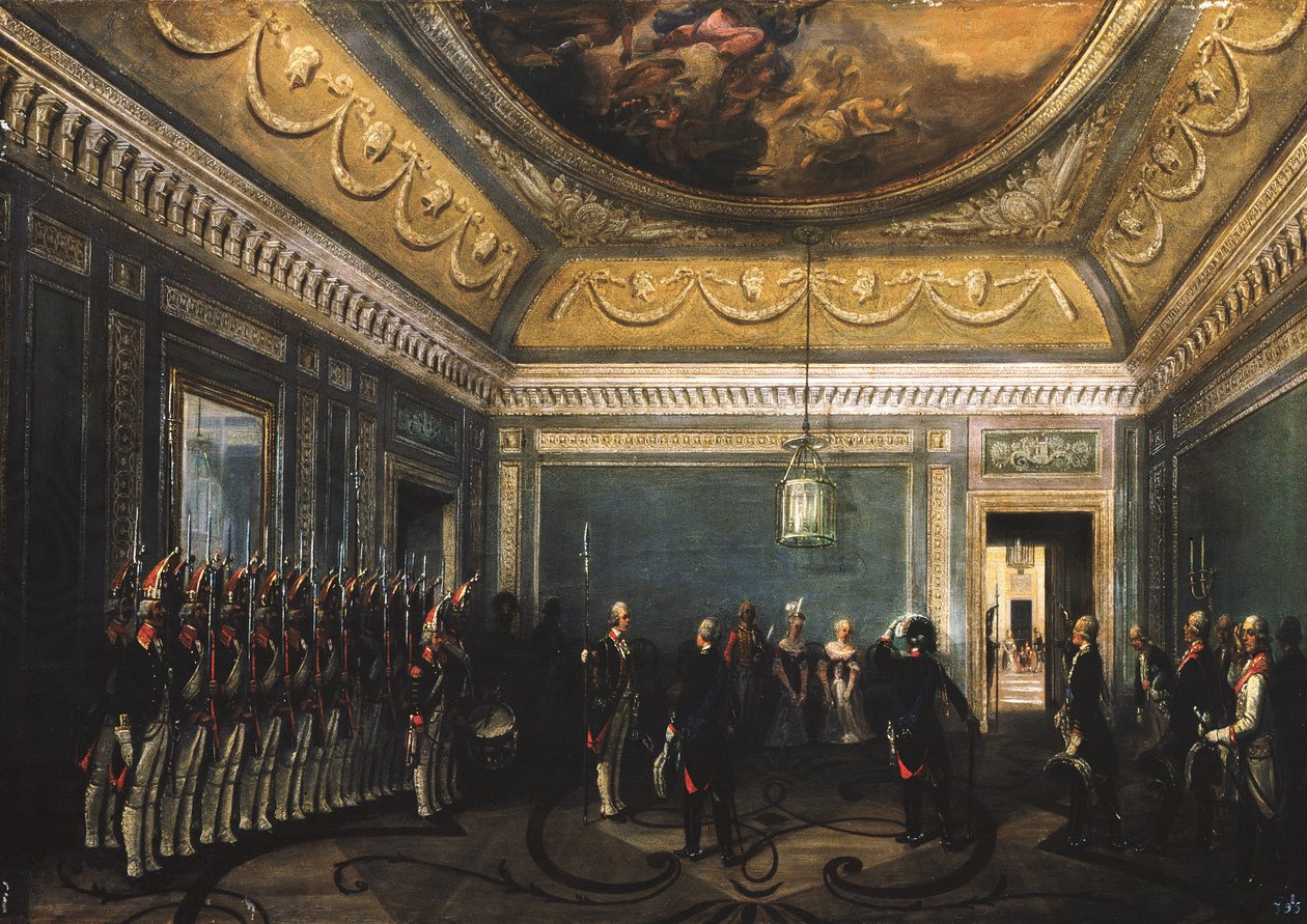 Paul I zamanında Gatchina Sarayı
