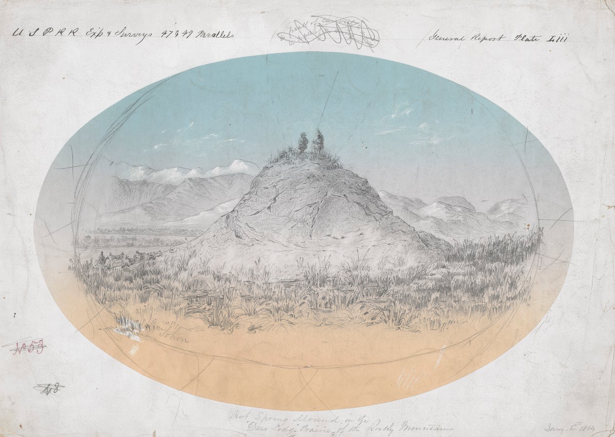 Kaplıca Höyüğü by Gustav Sohon