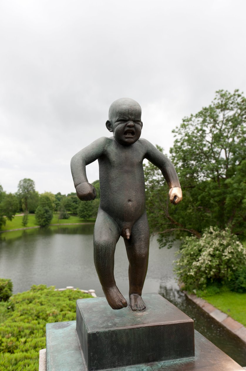 "Sinnatageen" kızgın çocuk, Frogner Park