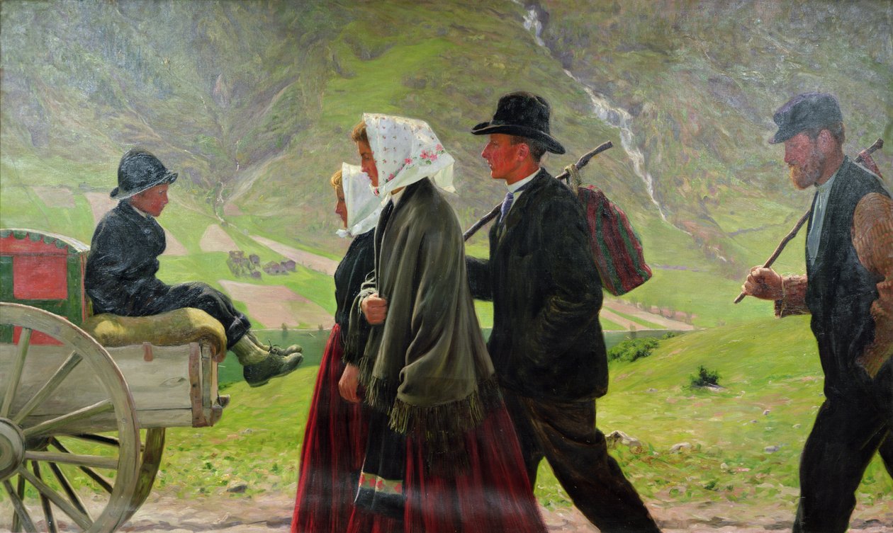 göçmenler by Gustav Wentzel