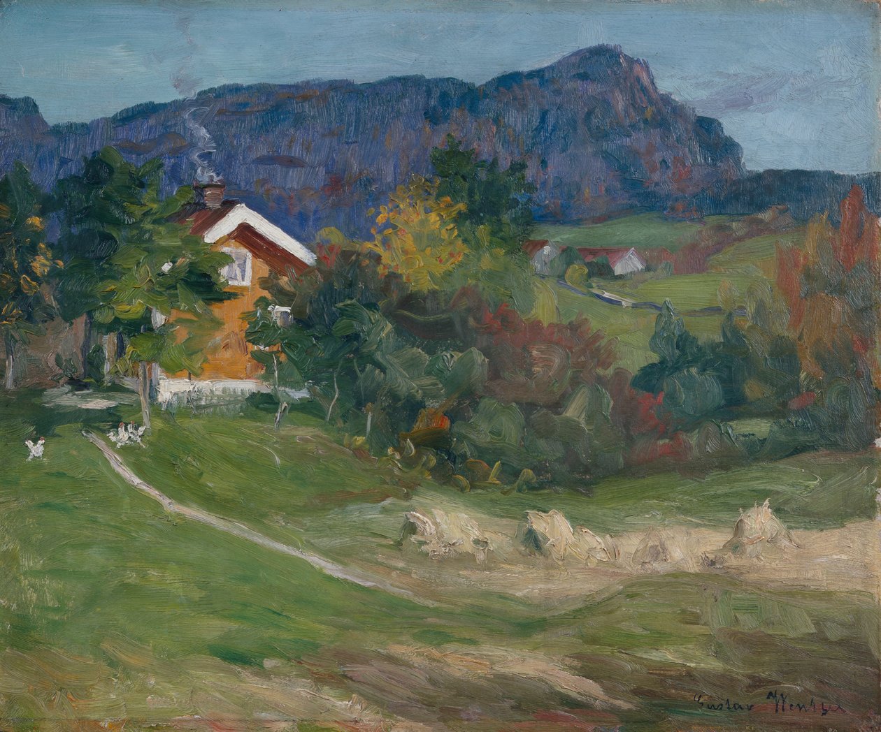 Askerden, Ekim by Gustav Wentzel