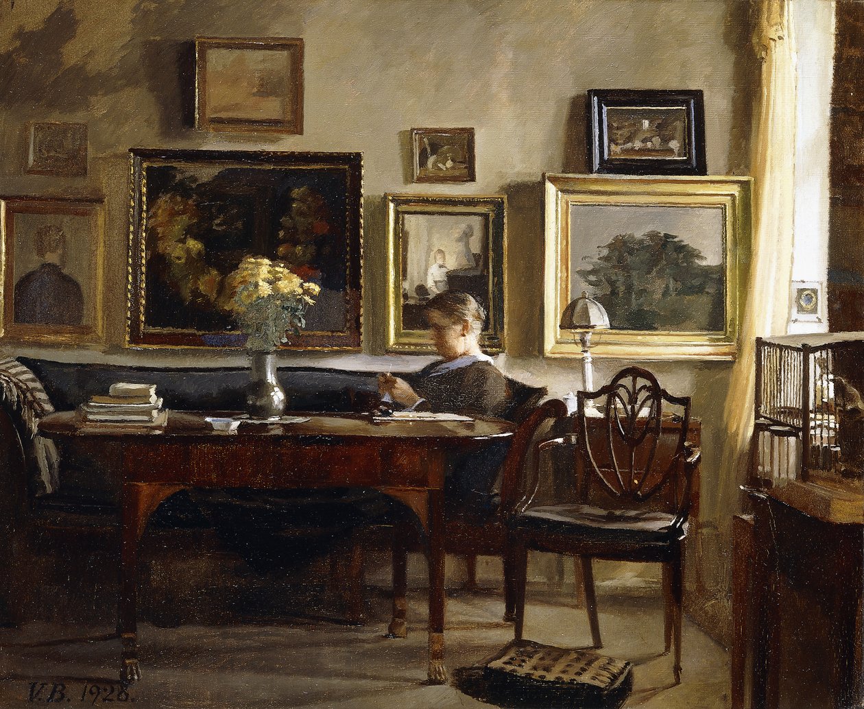 Rahatlatıcı Bir An by Gustav Wilhelm Blom