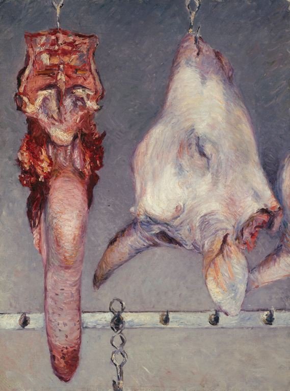 Buzağı Başı ve Öküz Dili by Gustave Caillebotte